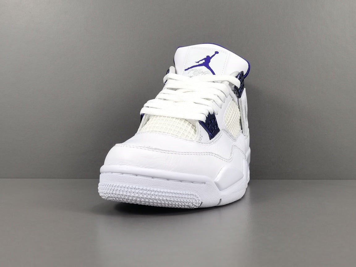 Jordan 4 Metallic Purple - Premium Retro Basketball Sneakers