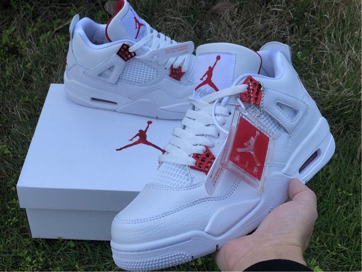 Jordan 4 Metallic Red - Premium Retro Basketball Sneakers