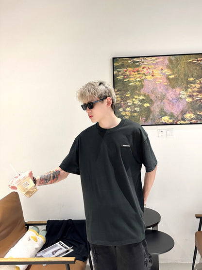 Fear of God Essentials Logo T-Shirt - Black