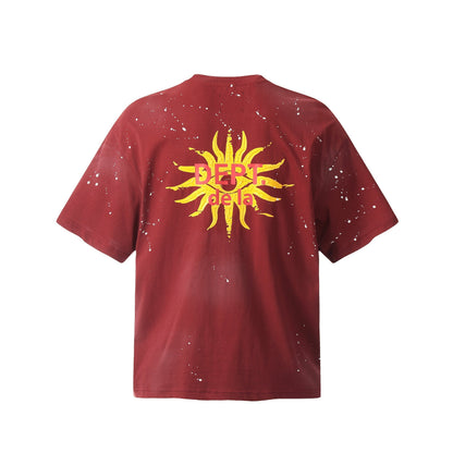 GALLERY DEPT Sun God Hand-Painted Heavyweight T-Shirt