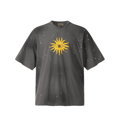 GALLERY DEPT Sun God Hand-Painted Heavyweight T-Shirt