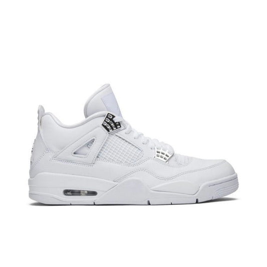 Jordan 4 Pure Money - Premium White Retro Sneakers