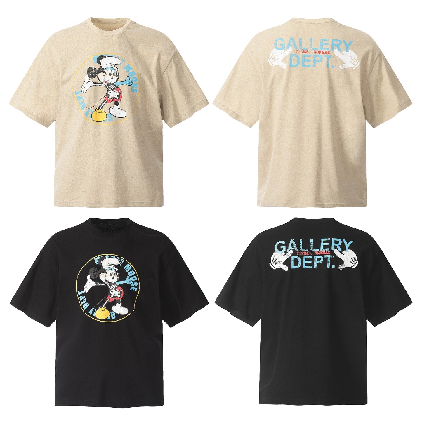 GALLERY DEPT Mickey Mouse T-Shirt