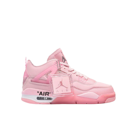 Jordan 4 x Off-White Rose Peach - Limited Collaboration Sneakers