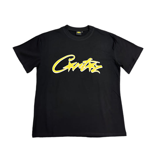 Allstarz Graphic Tee – Black and Gold
