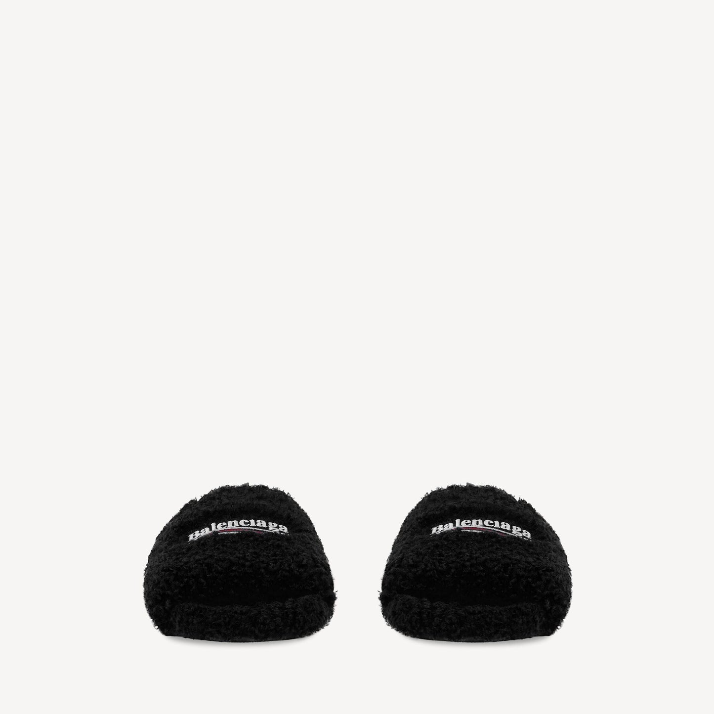 Plush Faux-Fur Slide Sandals – Unisex Comfort Slides