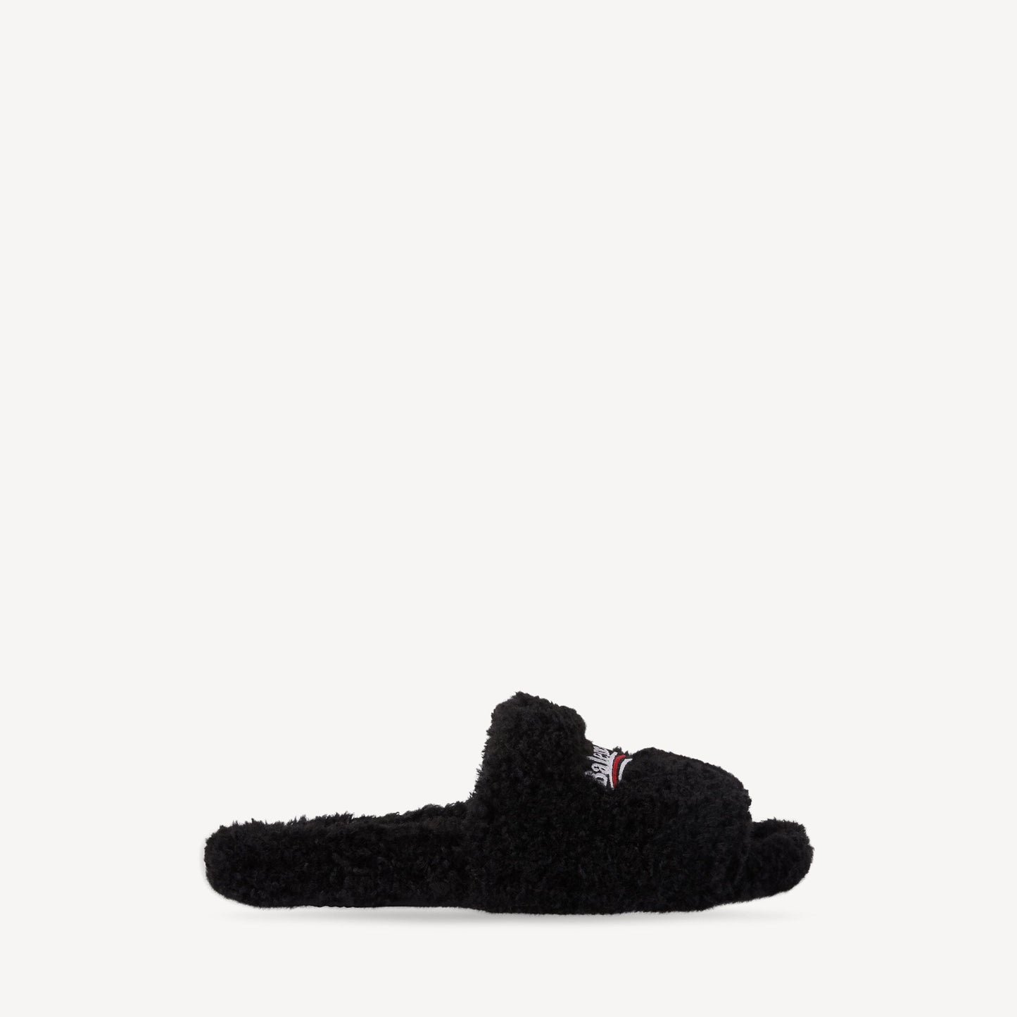Plush Faux-Fur Slide Sandals – Unisex Comfort Slides