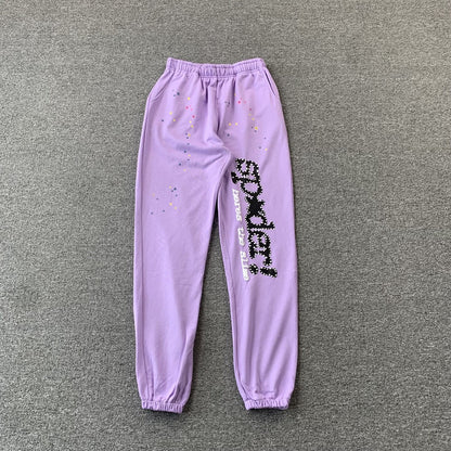 Acai Graphic Sweatpants – Purple