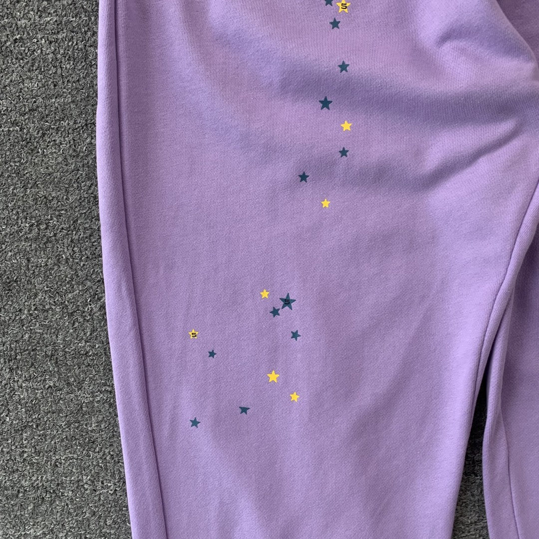 Acai Graphic Sweatpants – Purple