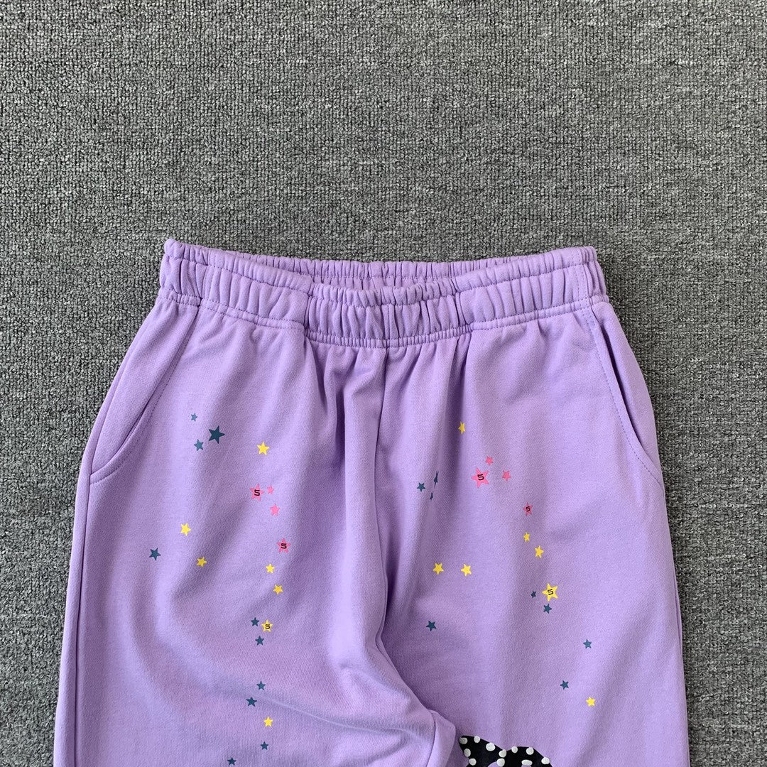 Acai Graphic Sweatpants – Purple