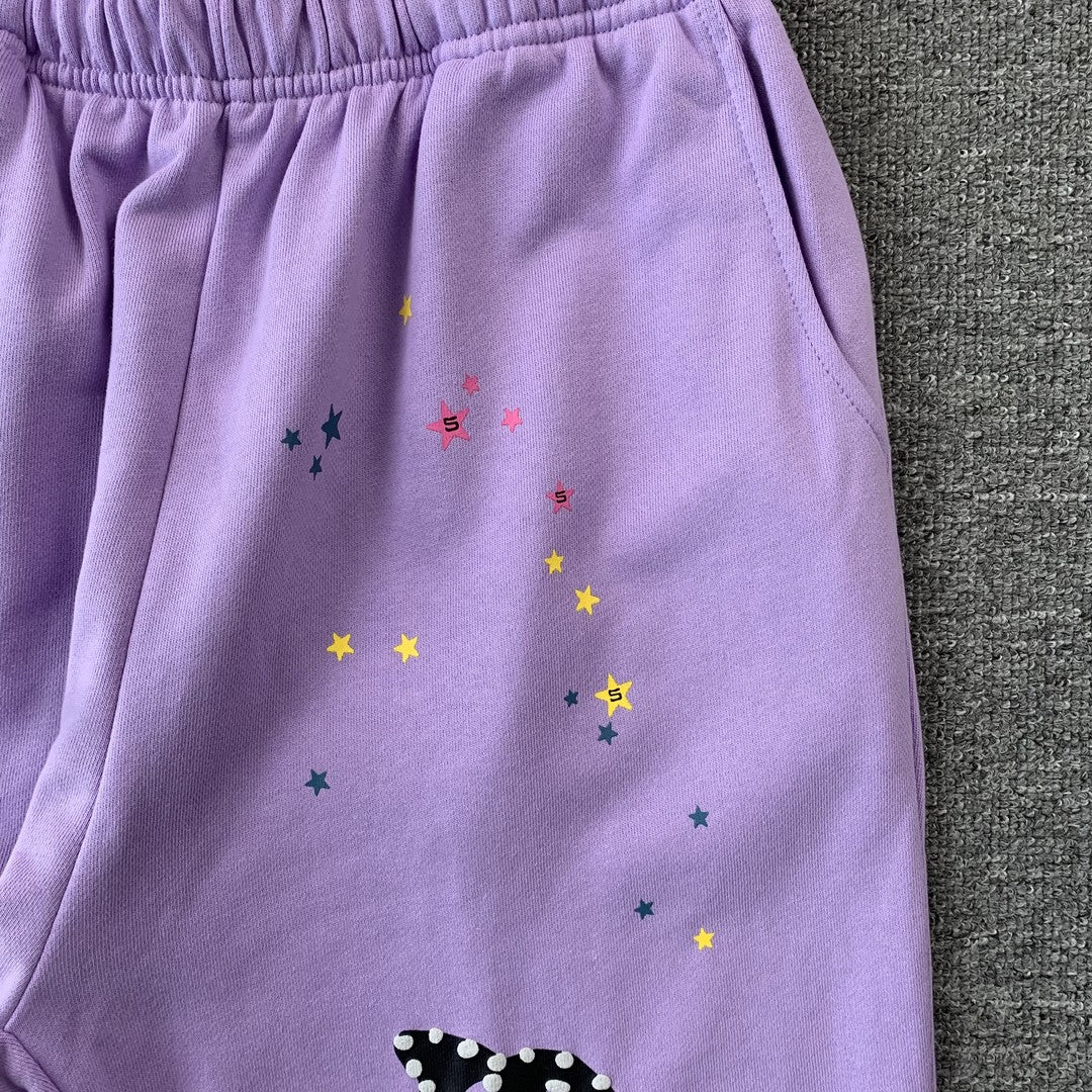 Acai Graphic Sweatpants – Purple