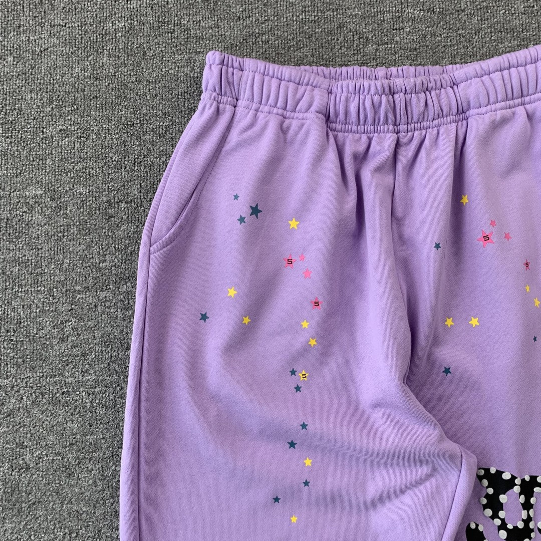 Acai Graphic Sweatpants – Purple