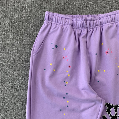 Acai Graphic Sweatpants – Purple